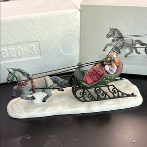 Department 56 dashing through the snow